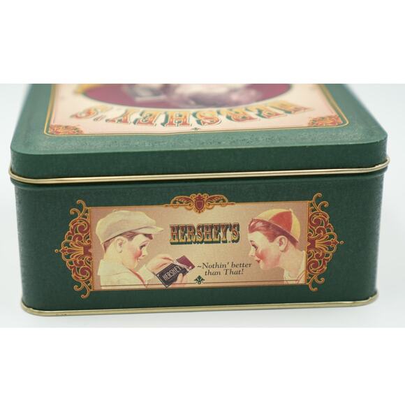 Vintage Hershey's Milk Chocolate Tin Canister – Nostalgic Edition #5 – Empty - Picture 2 of 5